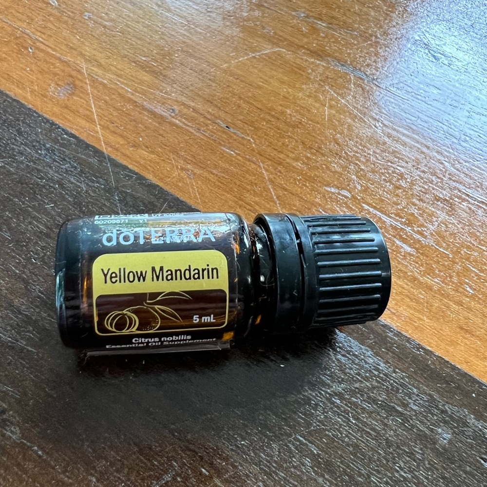 New, sealed, unexpired doTERRA yellow Mandarin oil 5 ML